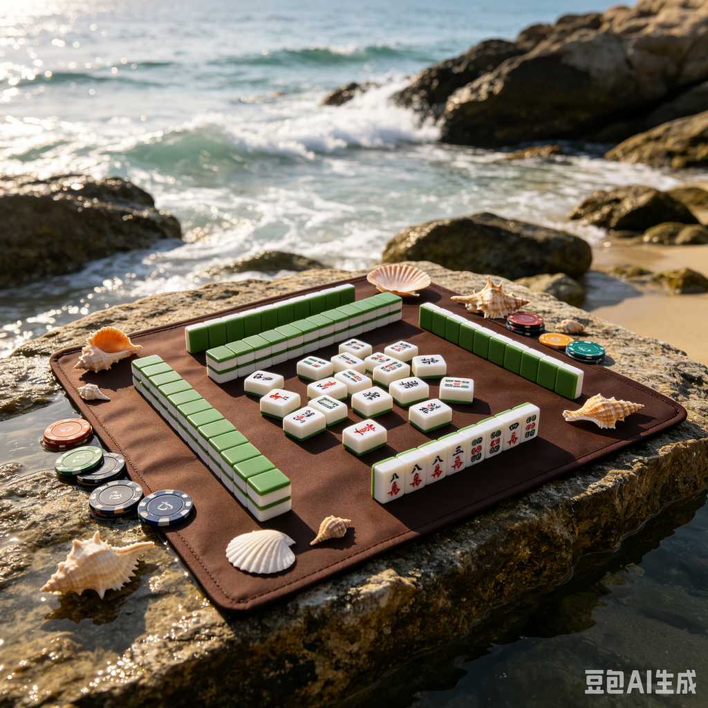 hotel room mahjong set